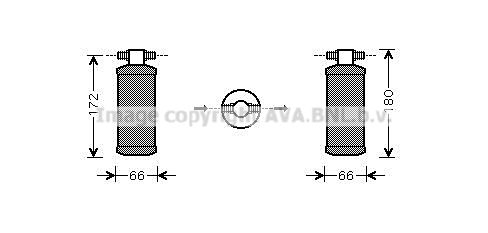 AVA QUALITY COOLING Осушитель, кондиционер HDD184